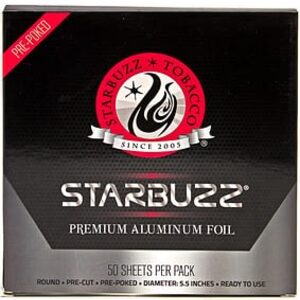 Starbuzz Pre-Punched Premium Aluminum Foil