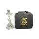 Al Fakher Glass Hookah - Black