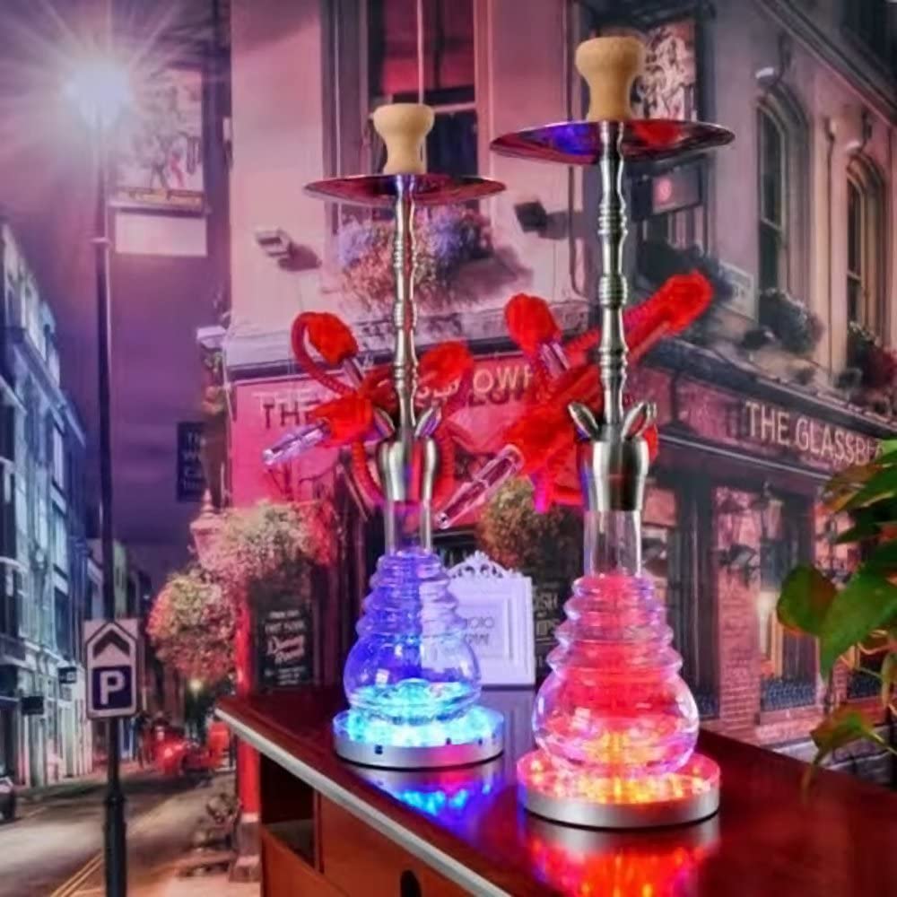 LED-hookah-light-2 LED Rechargeable Light Coaster - 8 Inches - Image 2