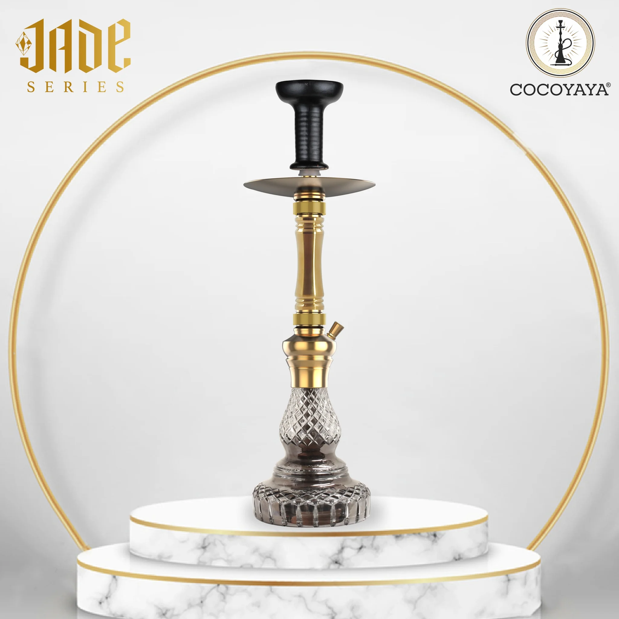 cocoyaya-hookah-display COCOYAYA Jade Series - Pablo Hookah - Image 5
