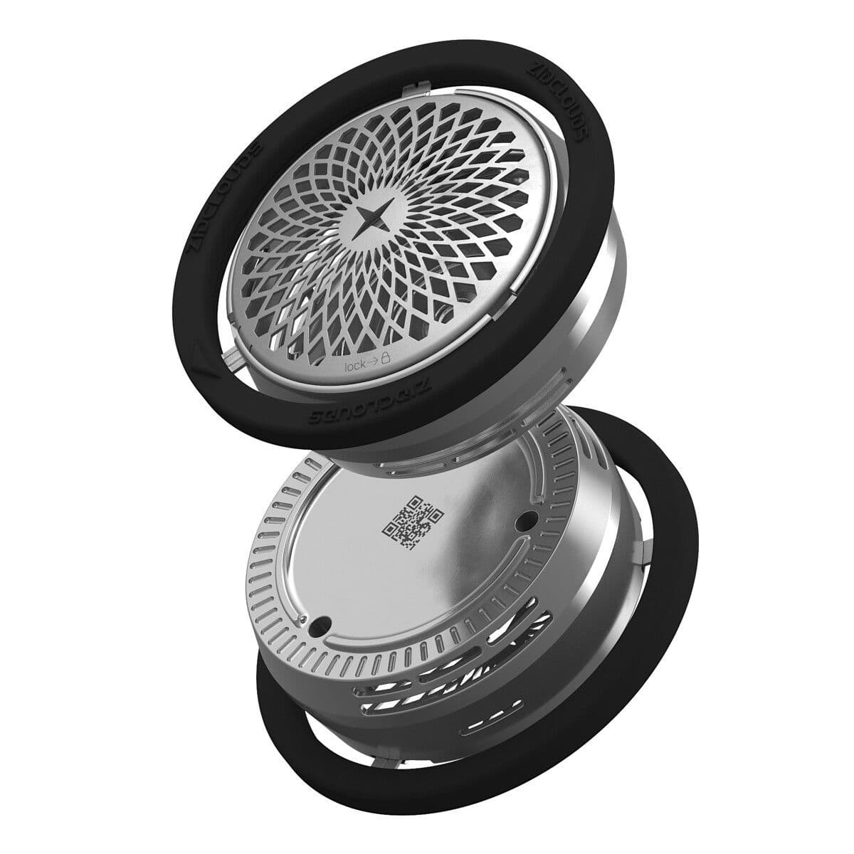 maxx-hookah-guard-hmd-stainless-steel Maxx Hookah - Guard HMD Stainless Steel - Image 1