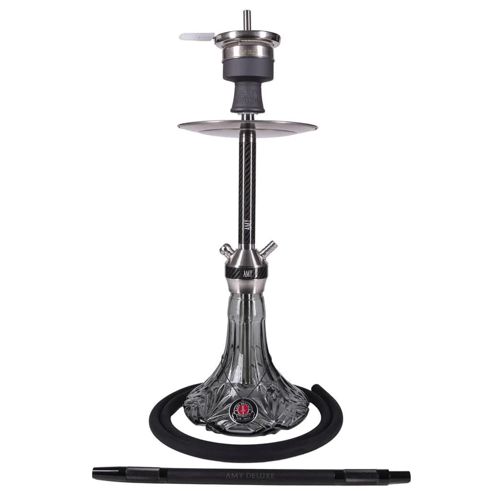 amy-carbonica-lucid-s-hookah Amy Deluxe Carbonica Lucid S - Stainless Steel - Image 1