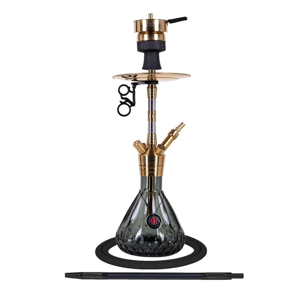 amy-deluxe-fusion-kite-s AMY Deluxe Fusion Kite S Hookah - Stainless Steel - Image 1