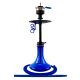 Amy Deluxe Alu Sleek S - Matt Black over Blue - Image 3