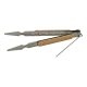 Wooden-Grip Hookah Tongs - Type 7