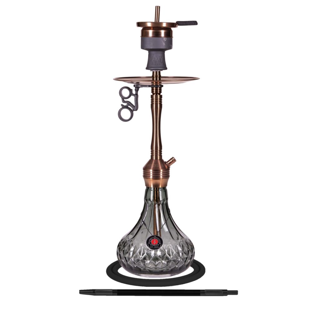 AMY Deluxe Xpress Fame S Hookah - Stainless Steel - Image 1