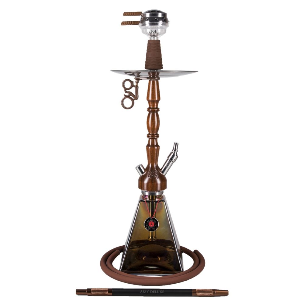 AMY Deluxe Woodini Hookah - Image 1