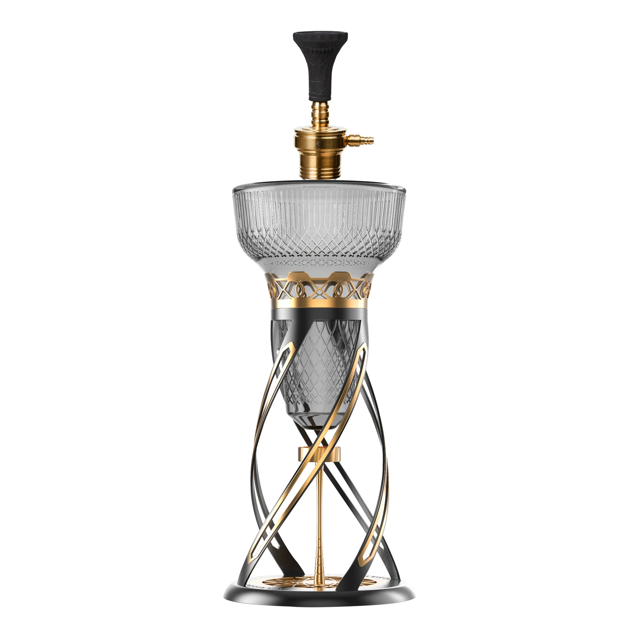 cocoyaya-maharaja-hookah COCOYAYA Stainless Steel Maharaja Hookah - Image 1