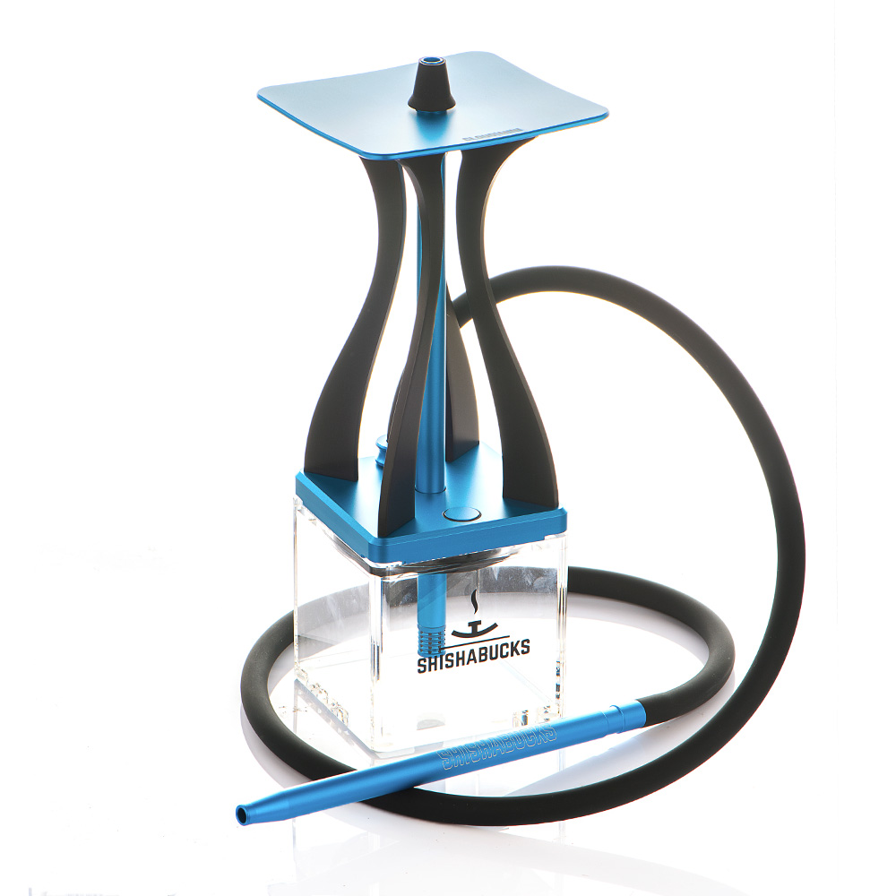 shishabucks-cloud-mini-blue Shishabucks Cloud Mini Hookah - Image 1