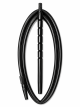 Aura Essential Series Silicone Hookah Hose with Vibrant Handle Finish - Image 2