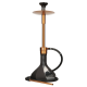 El-Badia Octagon Shisha - Dark Gold