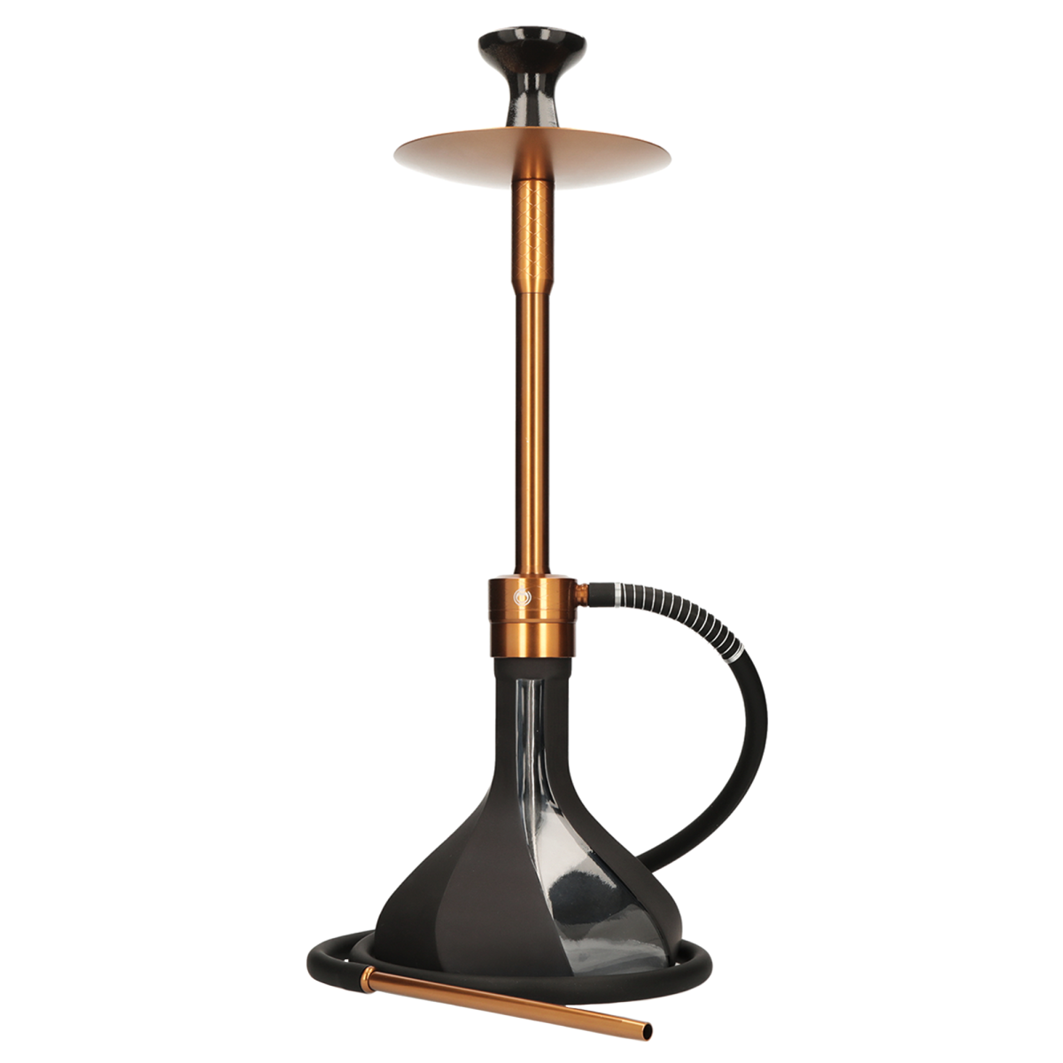 el-badia-octagon-hookah El-Badia Octagon Shisha - Dark Gold - Image 1