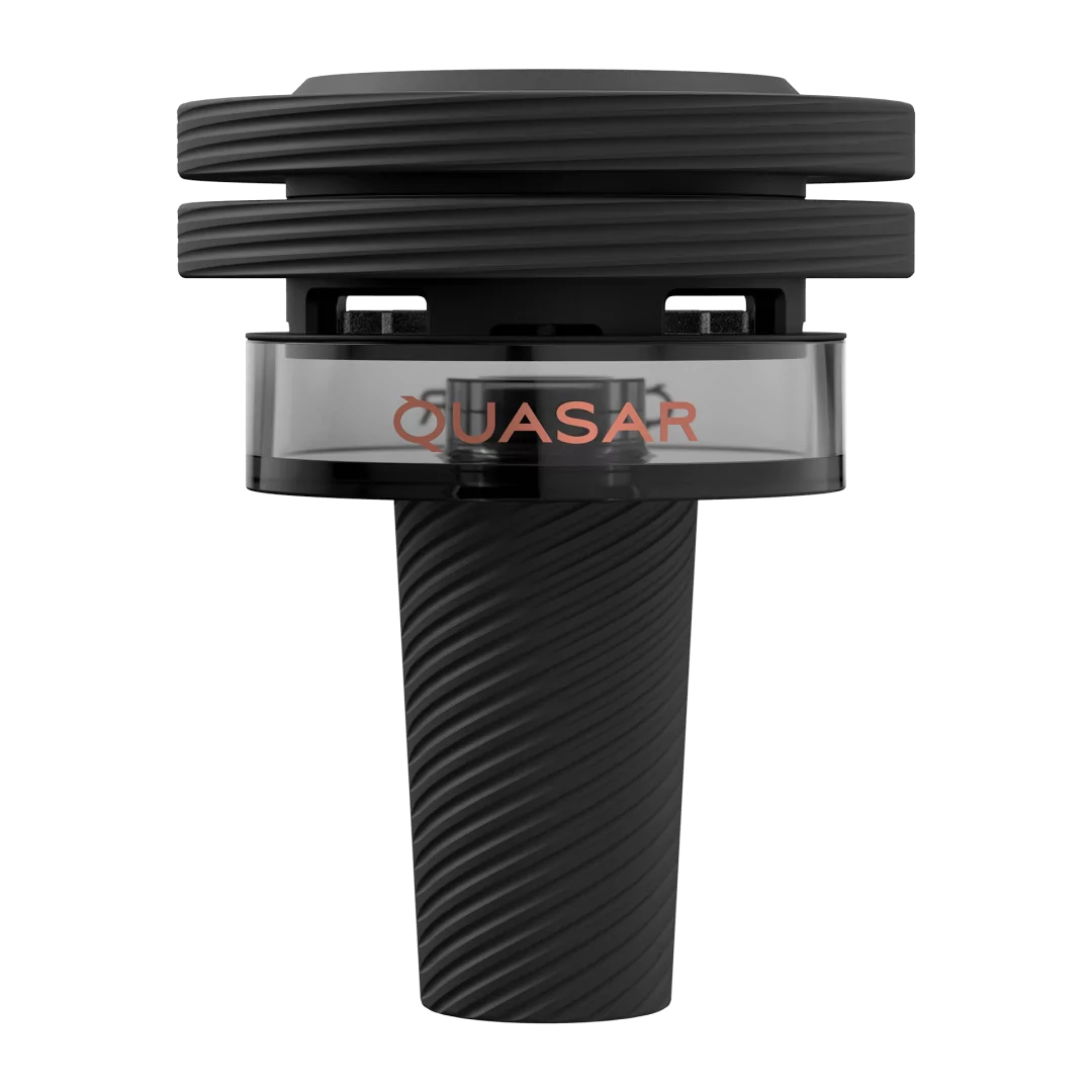 quasar-raas-black Quasar RAAS 2 Black Hole - Thermal Shisha Bowl - Image 1